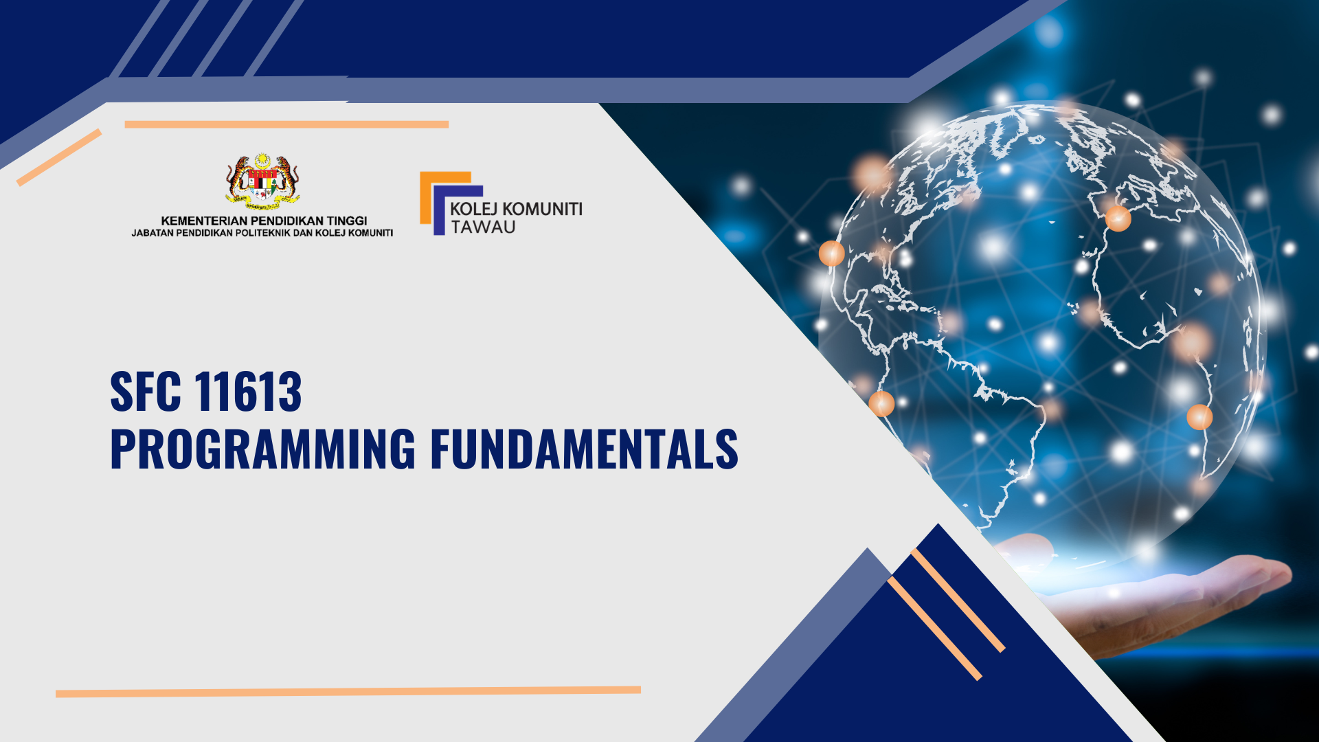SFC 11613 PROGRAMMING FUNDAMENTAL