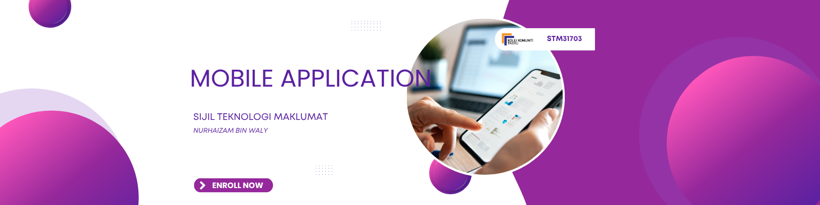 STM 31703 MOBILE APPLICATION