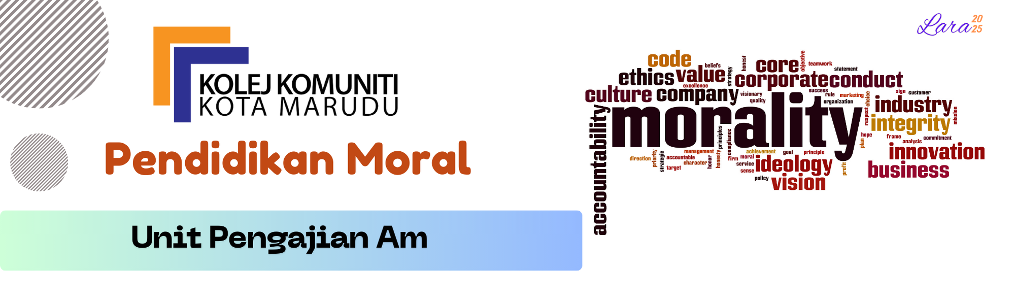 PENDIDIKAN MORAL