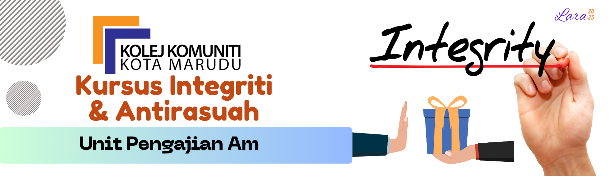 KURSUS INTEGRITI &amp; ANTIRASUAH