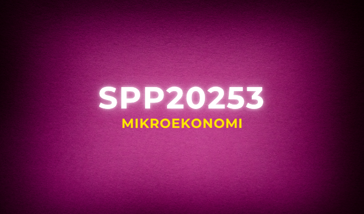 SPP20253 Mikroekonomi
