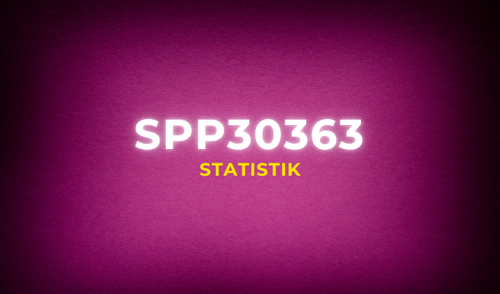 SPP30363 Statistik