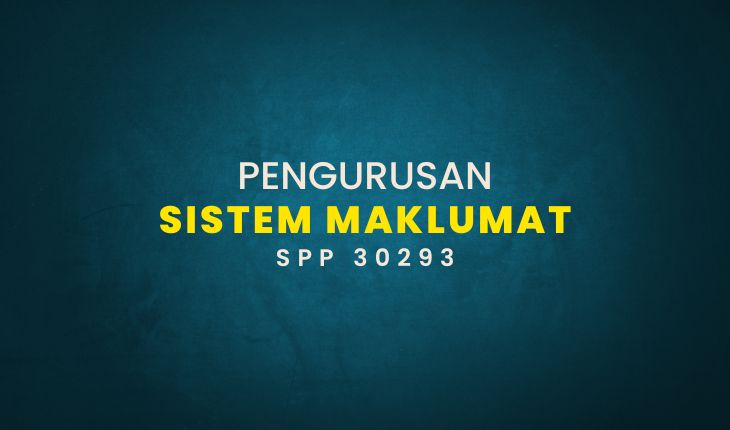 SPP30293 Pengurusan Sistem Maklumat